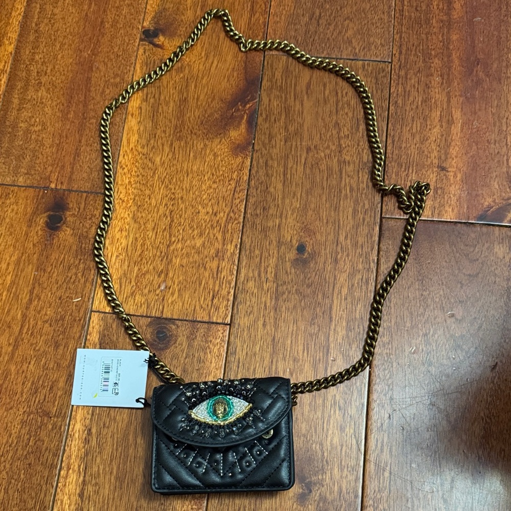 Kurt Geiger Micro Kensington Eye Embellished Crossbody